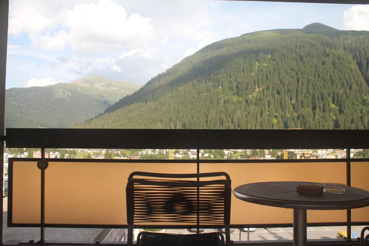 Ferienwohnung Alpenblick Davos Exterior foto